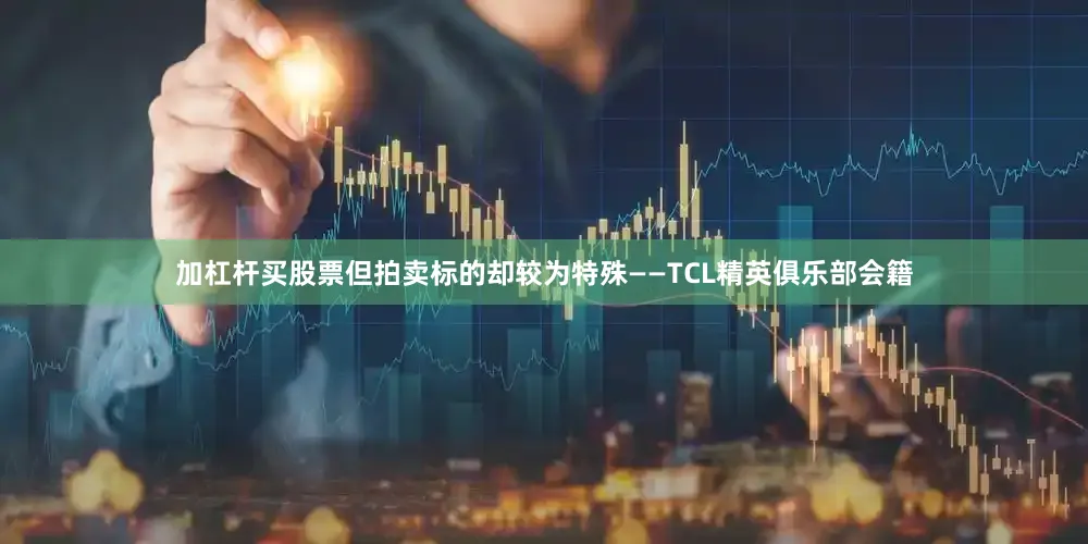 加杠杆买股票但拍卖标的却较为特殊——TCL精英俱乐部会籍
