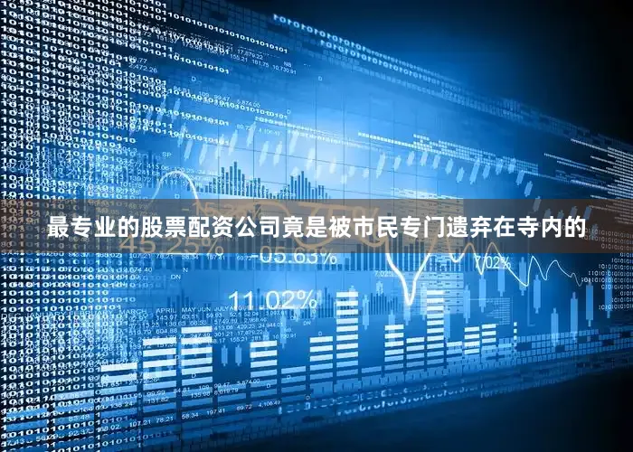 最专业的股票配资公司竟是被市民专门遗弃在寺内的