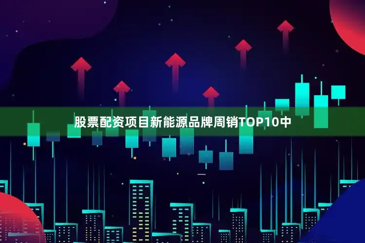 股票配资项目新能源品牌周销TOP10中